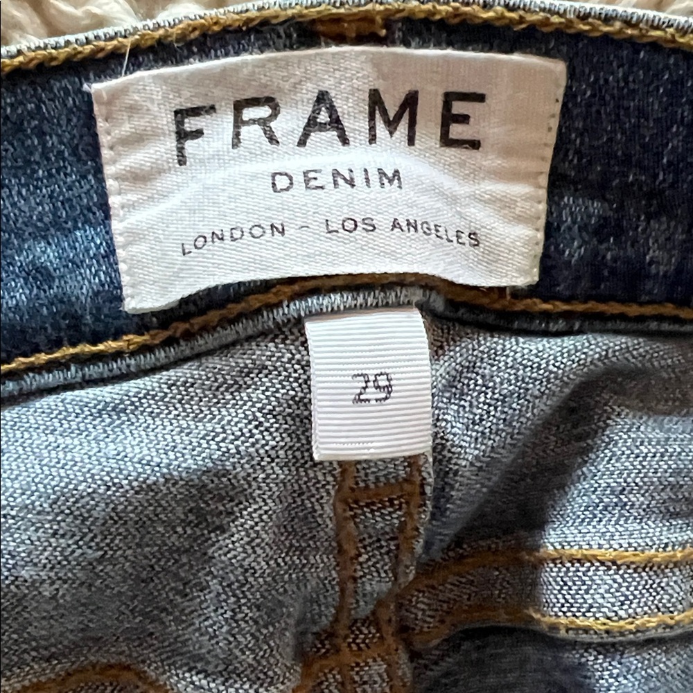 Frame Denim Women's Classic Blue Jeans Size 29 - Picture 5 of 5